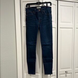 Madewell 9” High Rise Skinny Jeans